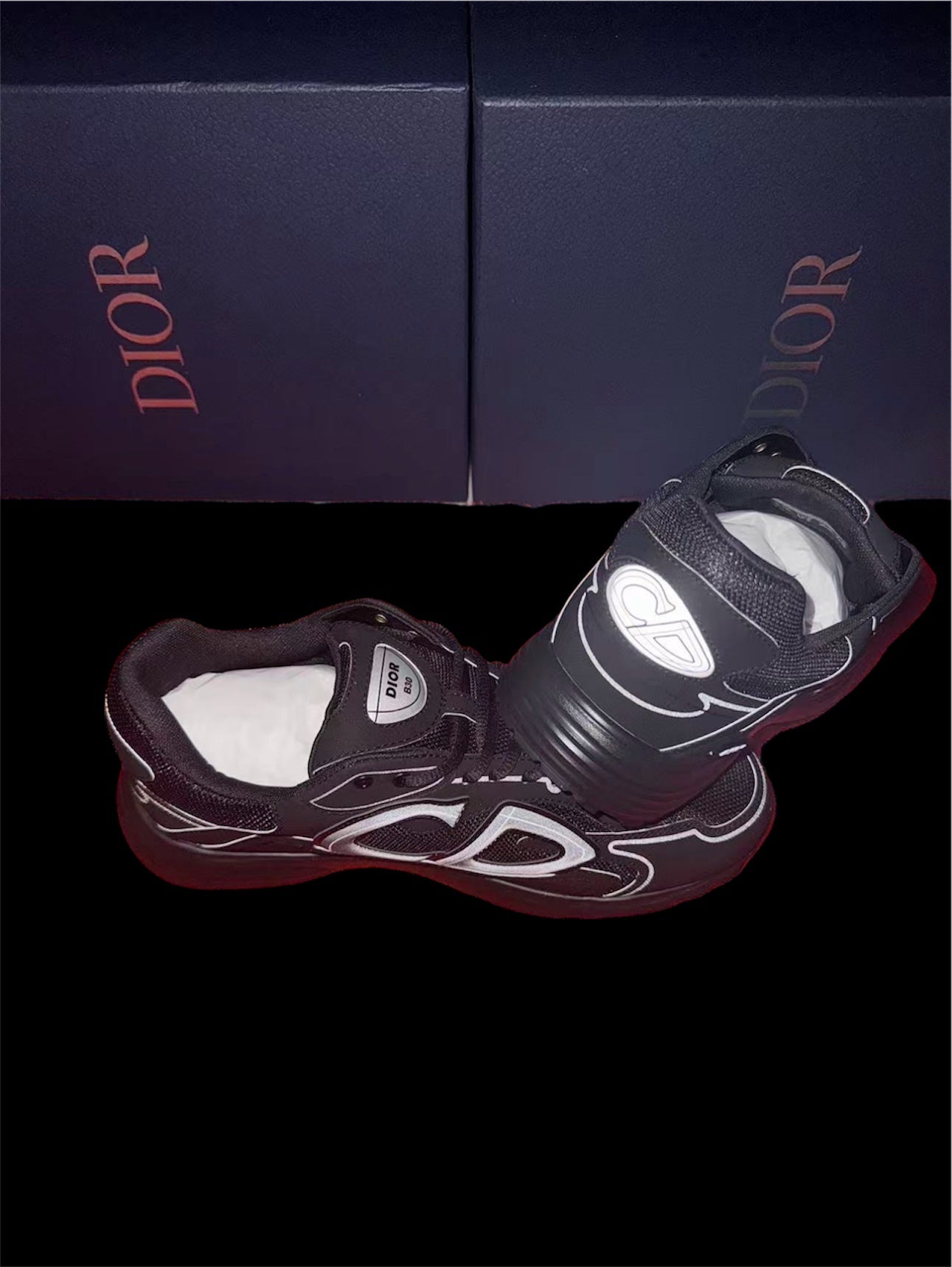 1-1 DIOR B30 'TRIPLE BLACK'