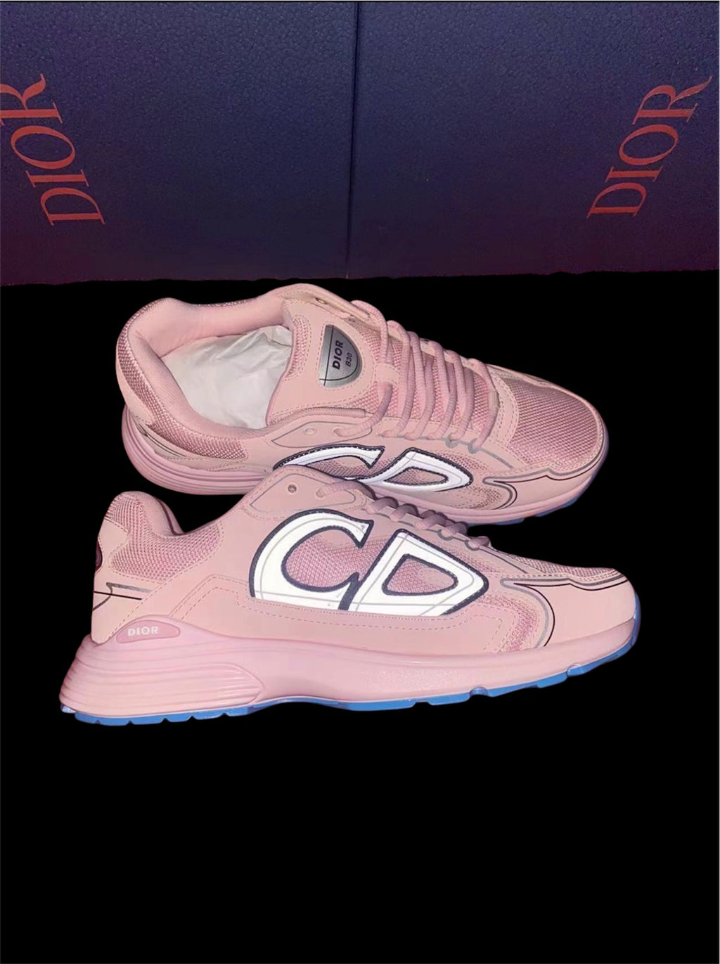 1-1 DIOR B30 PALE PINK & BLUE