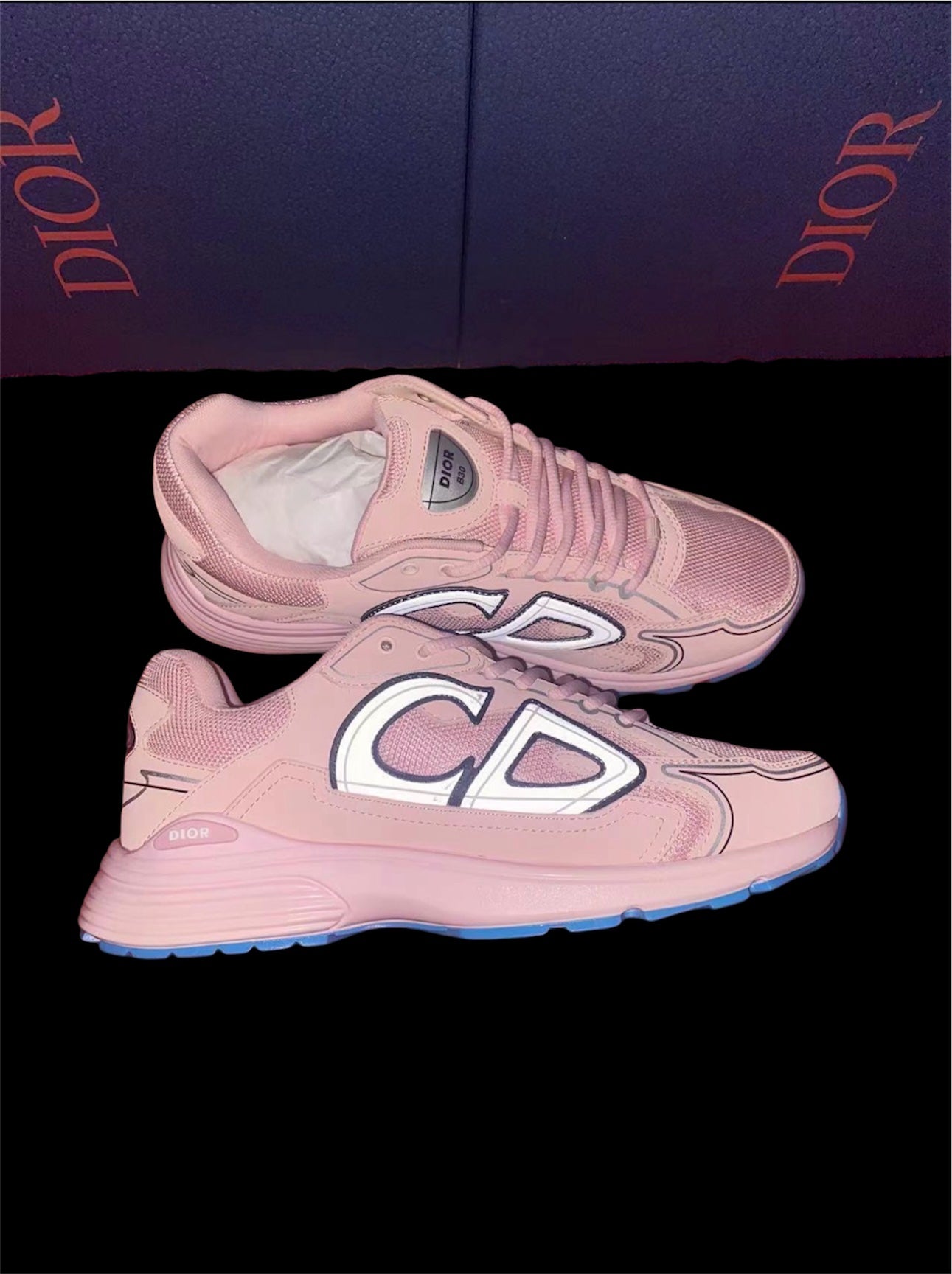 1-1 DIOR B30 PALE PINK & BLUE