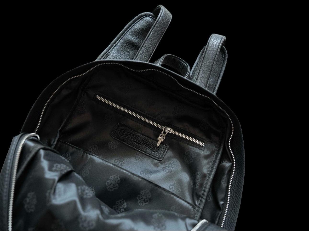 1-1 CHROME HEARTS MULTICOLOR CROSS PATCH BACKPACK