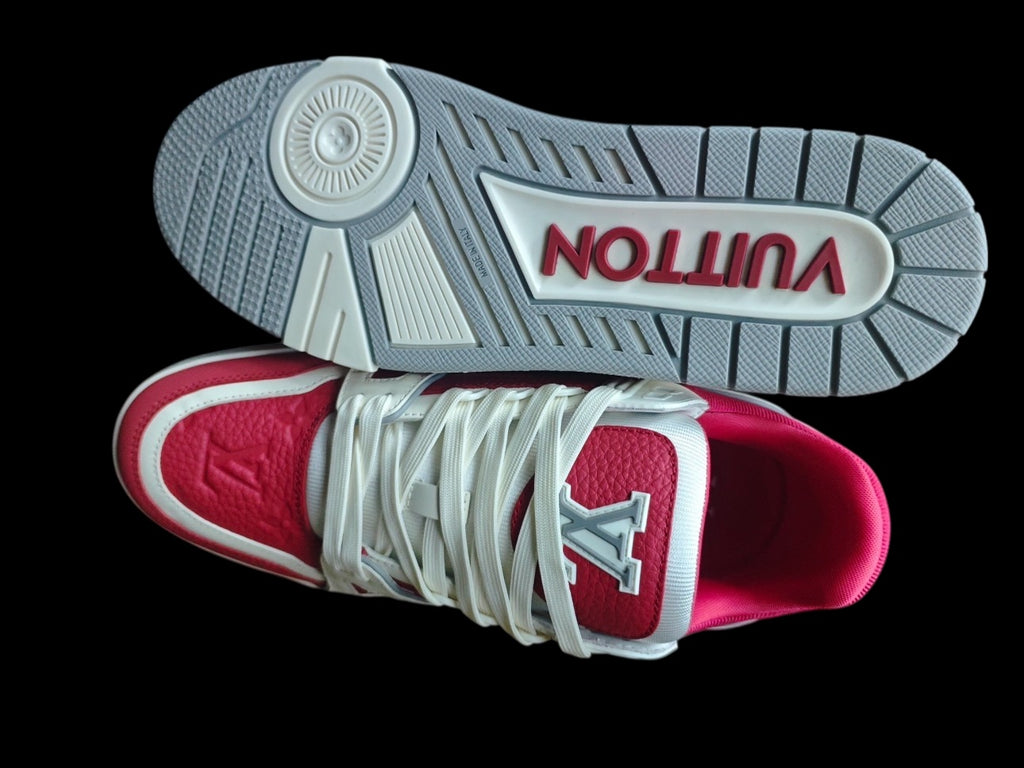 1-1 LV TRAINER PINK & WHITE